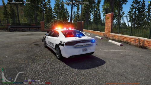 Blaine County Sheriff's Office BnW Small Skin Pack [NON-ELS Cars][FiveM ...