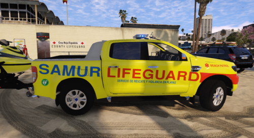 2015 Ford Ranger SAMUR Canarias Rescate y Socorrismo Canary Lifeguard ...