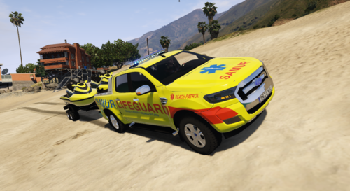 2015 Ford Ranger SAMUR Canarias Rescate y Socorrismo Canary Lifeguard ...