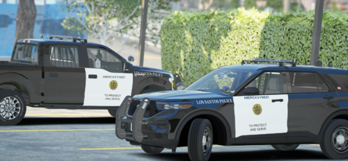 Could contain: vehicle, land vehicle, wheel, transport, tire, outdoor, car, bumper, auto part, law enforcement, automotive exterior, sport utility vehicle, motor vehicle, police car, hardtop, fender, road, police, parked, street, emergency