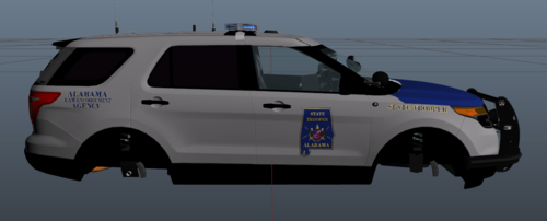 Could contain: vehicle, land vehicle, wheel, tire, transport, sky, sport utility vehicle, auto part, roof rack, automotive luggage rack, compact sport utility vehicle, bumper, automotive carrying rack, outdoor, motor vehicle, automotive exterior, car, crossover suv, mini suv, ford, police, suv