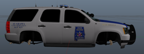 Could contain: vehicle, land vehicle, sky, transport, tire, wheel, auto part, outdoor, automotive exterior, sport utility vehicle, motor vehicle, automotive luggage rack, roof rack, bumper, automotive carrying rack, text, law enforcement, pickup truck, compact sport utility vehicle, police, truck, car