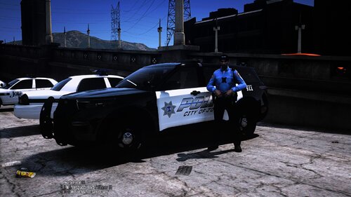 Could contain: vehicle, outdoor, wheel, land vehicle, tire, auto part, text, car, road, ground, automotive design, transport, street, police