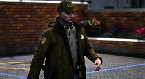 Could contain: clothing, person, jacket, building, man, human face, outerwear, coat, outdoor, brick, ground, street, wearing, standing