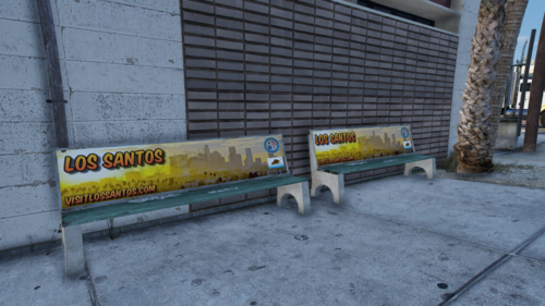 Could contain: outdoor, building, ground, sky, tree, street furniture, bench, composite material, sign, park, street, city