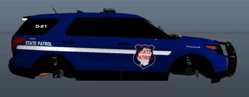 Could contain: vehicle, land vehicle, wheel, tire, transport, bumper, sport utility vehicle, car, auto part, automotive exterior, roof rack, ford, compact sport utility vehicle, police car, automotive luggage rack, text, automotive carrying rack, crossover suv, police, automotive light bulb, law enforcement, outdoor, suv