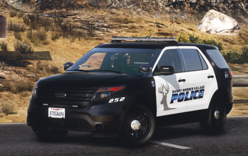 Could contain: vehicle, land vehicle, outdoor, wheel, tire, bumper, text, auto part, sport utility vehicle, motor vehicle, ford, automotive exterior, compact sport utility vehicle, fender, mitsubishi, vehicle registration plate, road, roof rack, crossover suv, mini suv, automotive luggage rack, nissan, police, car, suv