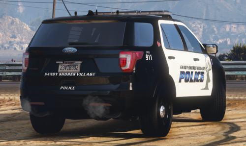 Could contain: vehicle, land vehicle, tire, outdoor, wheel, text, sport utility vehicle, auto part, transport, automotive exterior, automotive luggage rack, roof rack, car, automotive tire, bumper, automotive carrying rack, vehicle registration plate, motor vehicle, compact sport utility vehicle, fender, ford, mountain, ground, police