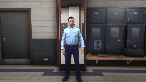 Could contain: clothing, person, footwear, door, man, trousers, standing