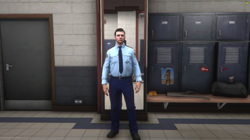 Could contain: clothing, person, footwear, door, man, trousers, standing, ground, outdoor