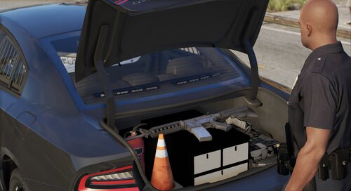 Could contain: vehicle, car, land vehicle, tire, person, wheel, clothing, auto part, automotive exterior, man, automotive design, motor vehicle, outdoor, trunk, bumper, vehicle door, hood, luggage compartment, automotive