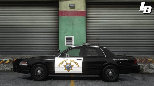 Could contain: vehicle, land vehicle, wheel, tire, text, building, outdoor, law enforcement, ford crown victoria police interceptor, police car, auto part, police, transport, road, street, parked, officer, car