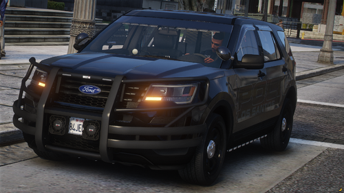 Could contain: vehicle, land vehicle, wheel, tire, outdoor, bumper, auto part, sport utility vehicle, road, grille, vehicle registration plate, automotive exterior, compact sport utility vehicle, ground, roof rack, fender, street, police, parked, car, suv