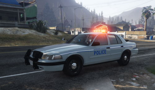 Could contain: vehicle, land vehicle, transport, outdoor, wheel, car, text, ford crown victoria police interceptor, road, police car, law enforcement, tire, vehicle registration plate, sedan, full-size car, emergency service, auto part, police, street