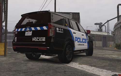 Could contain: vehicle, land vehicle, text, wheel, tire, sky, outdoor, transport, auto part, vehicle registration plate, motor vehicle, road, automotive tire, automotive exterior, bumper, mode of transport, automotive wheel system, van, car, street, police, parked