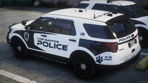 Could contain: vehicle, text, land vehicle, wheel, tire, outdoor, auto part, police car, transport, law enforcement, bumper, motor vehicle, automotive exterior, vehicle registration plate, police, street, car, parked