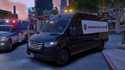 Could contain: vehicle, land vehicle, wheel, transport, outdoor, road, tire, mode of transport, commercial vehicle, light commercial vehicle, truck, motor vehicle, van, minivan, car, vehicle registration plate, auto part, street, parked, city