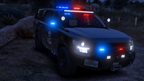 Could contain: vehicle, land vehicle, tire, outdoor, wheel, auto part, bumper, transport, automotive exterior, automotive lighting, sport utility vehicle, automotive tail & brake light, automotive tire, automotive side marker light, automotive luggage rack, car, ground, light, police, jeep