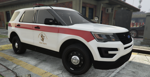 Could contain: vehicle, land vehicle, wheel, tire, outdoor, auto part, transport, sport utility vehicle, bumper, car, motor vehicle, emergency vehicle, parked, suv, police