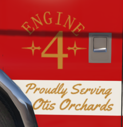 Could contain: text, vehicle, auto part, red, sign, outdoor, emergency