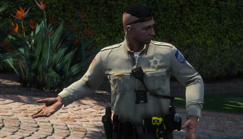 Could contain: clothing, person, plant, outdoor, man, human face, ground, military uniform