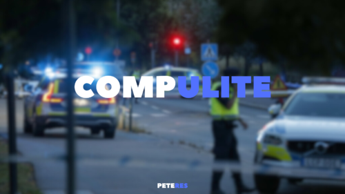 Could contain: vehicle, text, land vehicle, outdoor, wheel, vehicle registration plate, car, traffic, street, transport, road, police