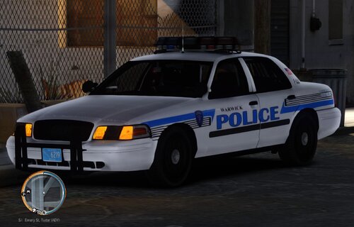 Warwick Rhode Island Police CVPI Skin - Vehicle Textures - LCPDFR.com