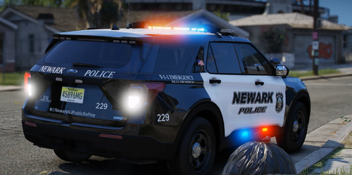 Could contain: land vehicle, vehicle, wheel, tire, outdoor, text, auto part, transport, bumper, sport utility vehicle, car, ford, automotive exterior, automotive tire, vehicle registration plate, roof rack, road, motor vehicle, police car, police, automotive luggage rack, street, rally