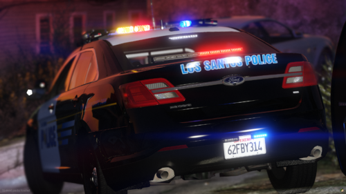 Could contain: text, vehicle, land vehicle, wheel, tire, auto part, automotive exterior, outdoor, transport, automotive tail & brake light, police car, vehicle registration plate, automotive lighting, law enforcement, car, automotive light bulb, bumper, emergency service, full-size car, mid-size car, police, night, light, street