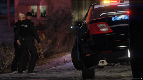 Could contain: vehicle, land vehicle, tire, wheel, text, outdoor, auto part, automotive design, automotive tail & brake light, man, clothing, automotive lighting, person, police, car, ground