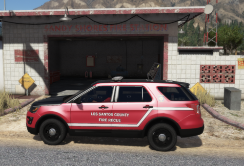 Could contain: vehicle, outdoor, land vehicle, wheel, tire, transport, sport utility vehicle, auto part, building, car, automotive luggage rack, compact sport utility vehicle, motor vehicle, roof rack, automotive exterior, automotive carrying rack, crossover suv, parked, red, ground, suv