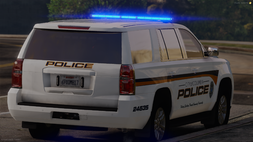 Could contain: vehicle, text, land vehicle, wheel, outdoor, tire, vehicle registration plate, auto part, police, automotive exterior, bumper, ford, sport utility vehicle, police car, transport, motor vehicle, roof rack, automotive luggage rack, automotive tail & brake light, ford motor company, emergency vehicle, mitsubishi, automotive light bulb, law enforcement, road, van, car, street