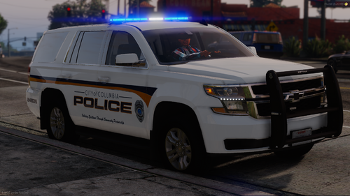 Could contain: vehicle, land vehicle, outdoor, wheel, law enforcement, police car, text, car, tire, police, transport, emergency service, bumper, auto part, emergency vehicle, ford, full-size car, van, ground, parked