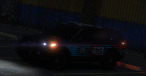 Could contain: vehicle, land vehicle, wheel, transport, auto part, tire, automotive lighting, text, road, automotive exterior, car, bumper, outdoor, headlamp, vehicle registration plate, automotive tail & brake light, automotive side marker light, police, light, night