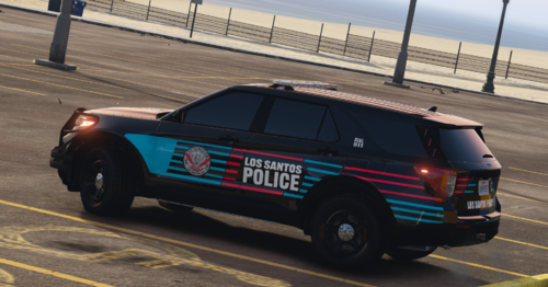 Could contain: vehicle, land vehicle, wheel, outdoor, tire, road, text, transport, sport utility vehicle, automotive exterior, bumper, auto part, car, ford, motor vehicle, street, police