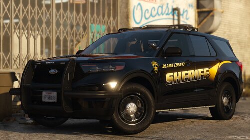 Could contain: land vehicle, vehicle, wheel, tire, car, auto part, transport, sport utility vehicle, bumper, outdoor, compact sport utility vehicle, police, automotive exterior, crossover suv, text, ford, roof rack, fender, automotive luggage rack, mitsubishi, automotive tire, mini suv, automotive carrying rack, motor vehicle, suv