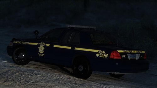 Could contain: vehicle, land vehicle, wheel, outdoor, transport, tire, auto part, law enforcement, police car, car, police, ground, street