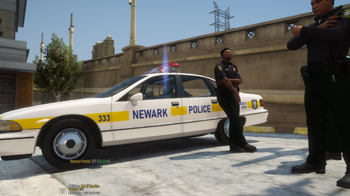 Could contain: vehicle, land vehicle, outdoor, transport, law enforcement, wheel, clothing, police car, ford crown victoria police interceptor, person, man, full-size car, car, police, officer