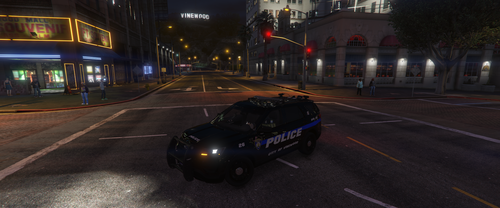 Could contain: vehicle, outdoor, road, land vehicle, street, wheel, building, transport, city, light, car, night, intersection