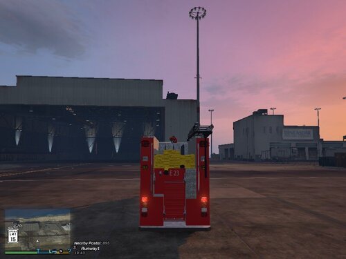 Could contain: cloud, sky, outdoor, screenshot, ground, red