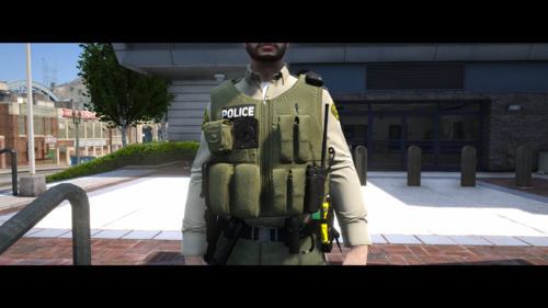 Could contain: clothing, building, outdoor, screenshot, person, military uniform