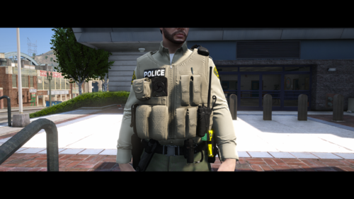 Could contain: clothing, building, outdoor, person, screenshot, sky, statue