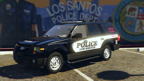 Could contain: wheel, vehicle, land vehicle, tire, transport, text, auto part, bumper, sport utility vehicle, automotive tire, car, outdoor, fender, ford, automotive exterior, rim, police