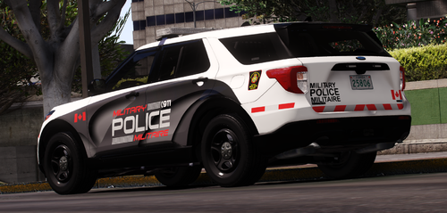 [4k] Canadian Military Police 2021 Ford Explorer - Vehicle Textures 