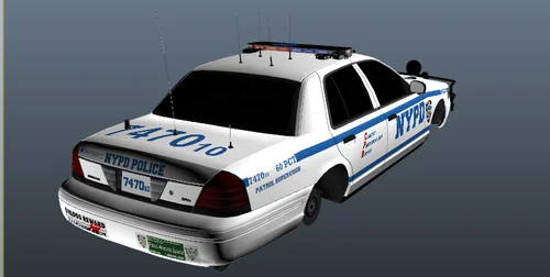 Could contain: vehicle, transport, text, land vehicle, police car, wheel, law enforcement, automotive exterior, vehicle registration plate, automotive light bulb, full-size car, ford crown victoria police interceptor, emergency service, bumper, car, outdoor, police