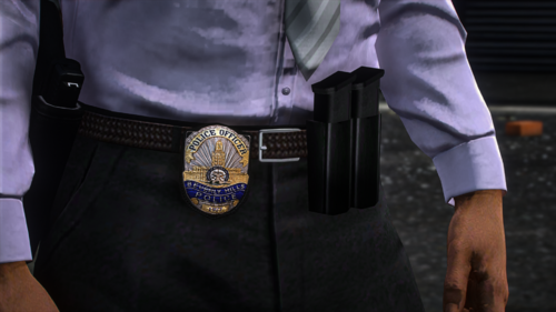 Could contain: person, belt, clothing, shirt, collar, pocket, watch