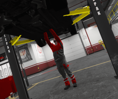 Could contain: footwear, clothing, person, red, carmine, road, outdoor, indoor