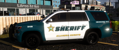 Could contain: vehicle, land vehicle, text, wheel, tire, outdoor, auto part, transport, car, sport utility vehicle, motor vehicle, automotive exterior, law enforcement, vehicle registration plate, bumper, parked, van, police, street