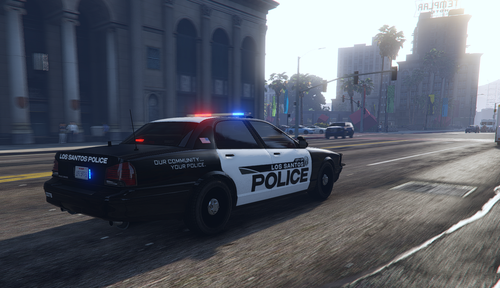 Could contain: vehicle, land vehicle, text, wheel, outdoor, transport, road, tire, auto part, building, automotive exterior, law enforcement, police car, car, police, street