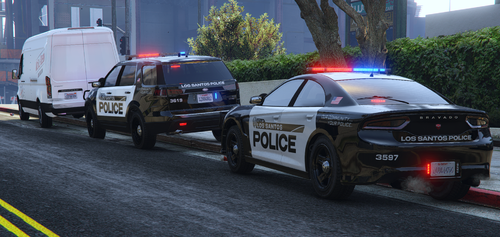 Could contain: vehicle, land vehicle, text, wheel, outdoor, road, transport, tire, vehicle registration plate, police car, law enforcement, emergency service, motorsport, auto part, emergency vehicle, full-size car, emergency, street, police, car